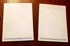 RARE 1968 Toyota 2000GT Carroll Shelby Press Kit Lot of 2  SCCA  picture