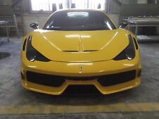 Ferrari 458 Italia Speciale Style  hood and  front bumper body kit picture