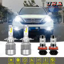 For 2007 - 2014 Honda CRV CR-V LED Headlight Fog Light High Low Dual Beam Bulbs picture