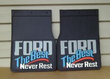 Pr Ford The Best Truck / Car Mud Flaps / Splash Guards 10 X 14 NEW A picture