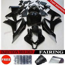 Black ABS Injection Bodywork Fairing Kit for 2007-2008 Honda CBR600RR w/ Bolts picture