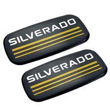 2Pc 88 - 98 Silverado Side Pillar Cab Emblem Badge Sticker Logo picture