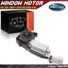 Front Driver Power Window Motor w/ 6-Pin for Jeep Liberty 2008-2012 Dodge Nitro picture