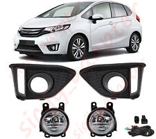 For 2014-2017 Honda Fit Jazz Halogen Front Bumper Driving Fog Lights W/Wiring picture