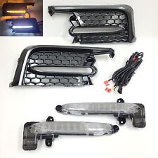 LED Fog Accent Lights For 2020-2022 Corolla SE XSE Sequential DRL Signal Bezels picture