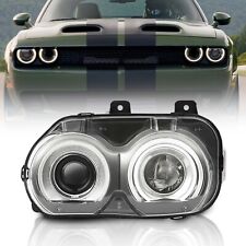 RH Passenger Side For 2015-2023 Dodge Challenger HID Headlight W/ LED DRL Lamp picture