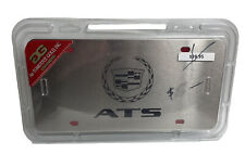 GM PL.ATS.ES  Stainless Steel License Plate for Cadillac ATS Au-Tomotive Gold picture