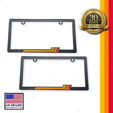 Retro Vintage Toyota Heritage Stripes License Plate Frames (2 Pack) picture