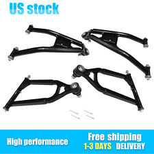 For 2004-2013 Yamaha YFZ450 Front Upper Lower Right And Left A-Arms Black  picture