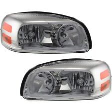Headlight Set For 2005-2009 Chevrolet Uplander Left & Right Side w/ bulb picture