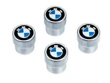New Genuine BMW Logo Valve Stem Silver Caps Cover (2001-2023) OE 36110421544 picture