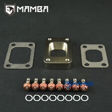 MAMBA T25 T28 to T3 CNC Turbo Charger Manifold Flange Adapter Turbine Conversion picture