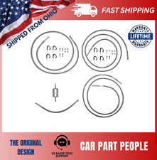 For 99-03 Chevrolet Silverado Fuel line Quick Fix Line ExtCab-Braided SSFF0012SS picture