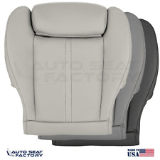 Fits 2010 - 2016 Cadillac SRX Front Driver Bottom Vinyl Seat Cover Perforated picture