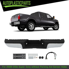 For 2008-14 2015 2016 Ford F250 F350 F450 Super Duty Rear Bumper Assembly Chrome picture