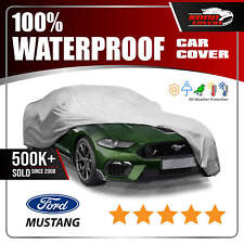 FORD MUSTANG [OUTDOOR] CAR COVER ✅ All Weatherproof ✅ Waterproof ✅ CUSTOM ✅ FIT picture