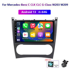 Wireless Carplay 64G Android For Mercedes-Benz CLK CLC G-Clas W203 Car Radio GPS picture