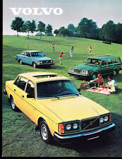 1980 Volvo 24-page Original Car Sales Brochure - 262C Bertone coupe DL GL GT picture