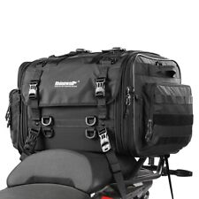 Rhinowalk Motorcycle Travel Luggage Bag 40L-60L Tail Rear Seat Storage Saddle picture