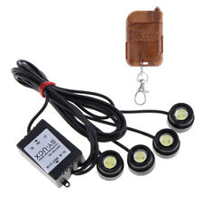 4 in 1 12V Car Motorcycle Eagle Eye LED Flash Strobe Lights Warning Lamp &Remote picture
