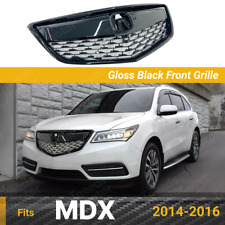 For Acura MDX 2014-2016 Gloss Black Front Bumper OE Style Grill/Grille Assembly picture