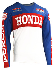New 2023 JT Racing Team Honda Authentic Licensed 1970 Retro Style Moto Jersey picture