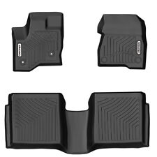 OEDRO Car Floor Mats for 2009-2019  Ford Flex TPE Liners All-Weather 3D Molded picture