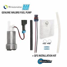 GENUINE WALBRO/TI F90000295 535LPH High Performance E85 Fuel Pump + QFS Kit picture