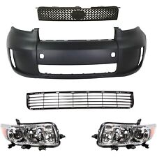 Bumper Cover Kit For 2008-2010 Scion xB Front With Fog Light Holes Provision 5pc picture