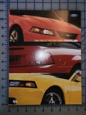 2004 Ford SVT Mustang Cobra Brochure Sheet picture