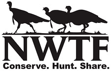 NWTF LOGO National Wild Turkey Federation Pro 2a Hunting NRA Vinyl Decal Sticker picture