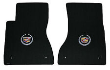 LLOYD Classic Loop FRONT FLOOR MATS crest/wreath logos 2003 to 2007 Cadillac CTS picture