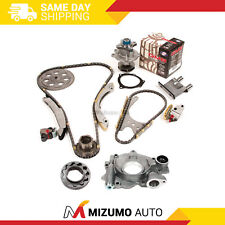 Timing Chain Kit Water Oil Pump Fit 02-07 Chevrolet GMC Hummer Isuzu 3.5 4.2 picture