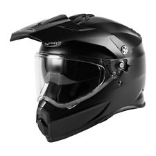 Gmax AT-21 Adventure Matte Black Dual Sport Helmet Adult Sizes XS - XL picture