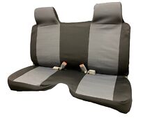 Custom Fit Small Pickup Front Bench 2tone Gray/Black Seat Covers picture