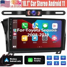 Car Stereo Android 11 For Toyota Tundra 07-13 Sequoia 08-19 CarPlay GPS BT Radio picture