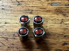 SALEEN FORD MUSTANG S281 S351 SR H302 F150 PARNELLI GURNEY VALVE STEM CAPS RED picture
