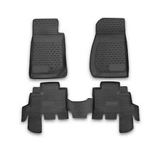 OMAC Floor Mats Liner for Jeep Wrangler 2007-2013 Unlimited TPE All-Weather 4x picture