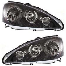 Headlights Headlamps Left & Right Pair Set NEW for 05-06 Acura RSX picture