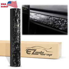 24K Chopped Forged Carbon Fiber Gloss Matte Titanium Vinyl Wrap Sticker Decal picture