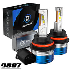 9007/HB5 LED Headlight Bulbs Kit 6500K White High Low Beam Super Bright 36000lm picture