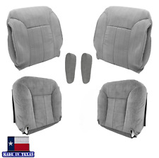 For 1995 1996 1997 1998 1999 Chevy Silverado Replacement Gray Cloth Seat  Covers picture