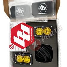 Baja Designs™ S2 Sport LED Lights Amber Wide Cornering Pair, Rock Guards, Wiring picture