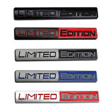 3D Limited Edition Metal Adhesive Emblem Trunk Badge Fender Sticker  Body Decal picture