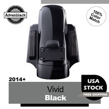 Advan Vivid Black CVO Style Rear Fender Fits for 14+ Harley Street Road Glide picture