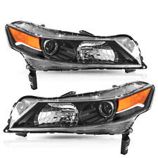 HID Headlights Assembly Pair L+R For 2009-2014 Acura TL Sedan OE Style picture