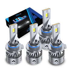 For Chrysler Sebring 2007-2010 -4X 6000K LED Headlight Bulbs High Low beam Combo picture