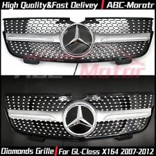 Dia-monds Style Grille W/LED Mirror Emblem For Benz GL-Class X164 2007-12 GL350 picture