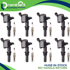 Ignition Coils & Spark Plugs for 2005-2007 Ford F150 Truck V8 5.4L DG511 picture