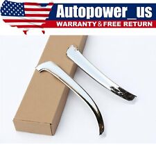 Chrome Car Side Rearview Mirror Strip Cover Trims 2 Pcs For Ford Explorer 11-19 picture